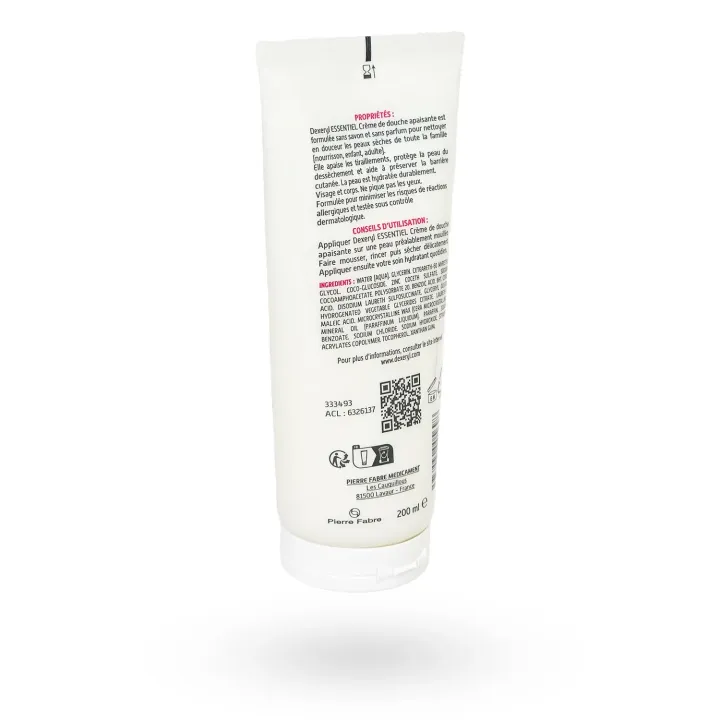Dexeryl Essentiel Crème de Douche Apaisante 200 ml – Soin lavant | Pharmacie en ligne
