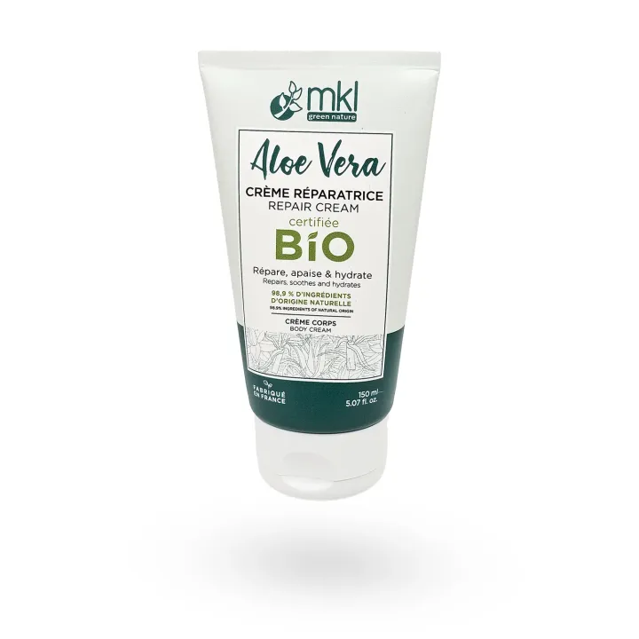 Crème réparatrice 3 en 1 Aloe Vera BIO 150 ml