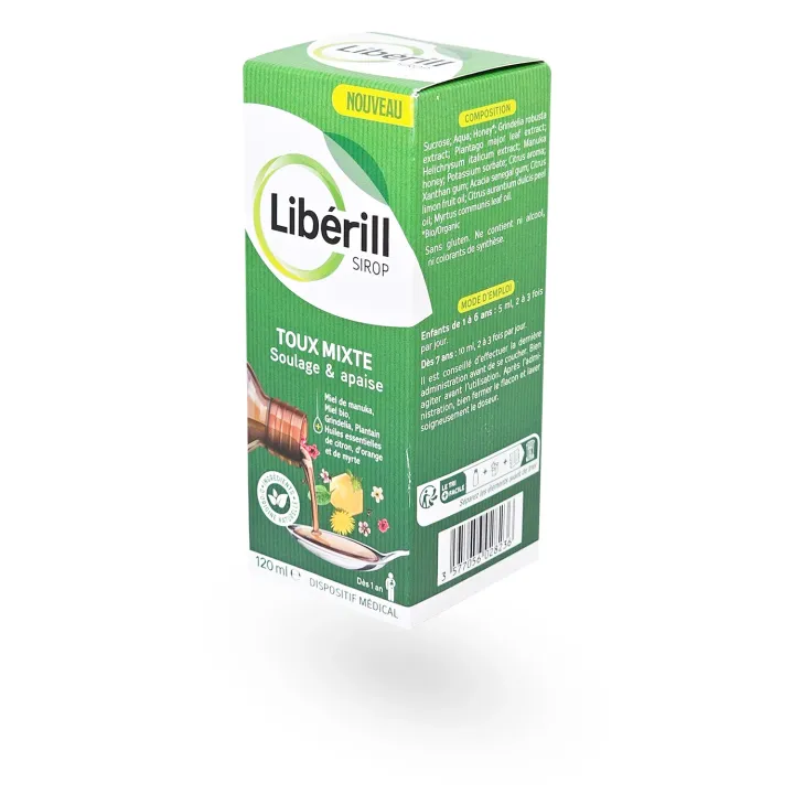 Libérill sirop toux mixte – Soulage et apaise la toux chez l’enfant et l’adulte | Pharmacie en ligne