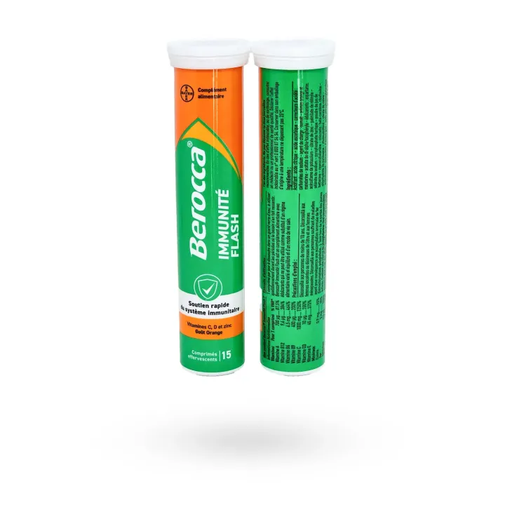 Berocca Immunité Flash 30 comprimés effervescents – Renforce l’immunité | Pharmacie en ligne