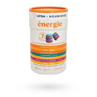 UPSA Nourished Énergie 7 en 1 30 gummies sans sucre