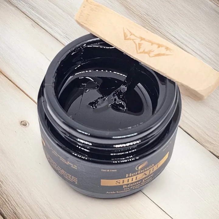 Shilajit Herbosia Résine Pure 50 g – Acide Fulvique 71 % | Vitalité & Énergie Naturelle | Pharmacie en Ligne