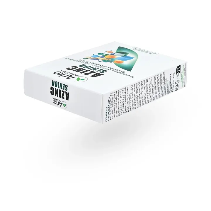Azinc Senior Arkopharma – Complément vitalité et mémoire 50+ | Pharmacie en ligne