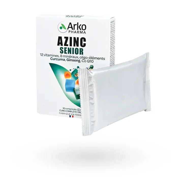 Azinc Senior Arkopharma 30 comprimés