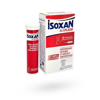 Isoxan ActiFlash Triple action 28 comprimés effervescents