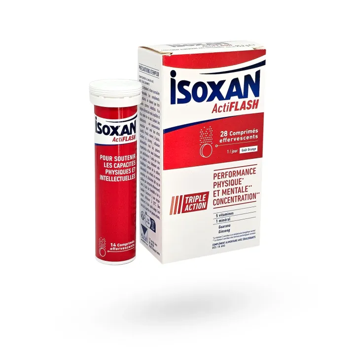 Isoxan ActiFlash Triple action 28 comprimés effervescents