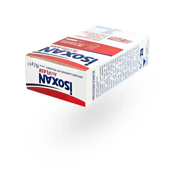 Isoxan ActiFlash Énergie & Concentration - 28 comprimés effervescents | Pharmacie en ligne