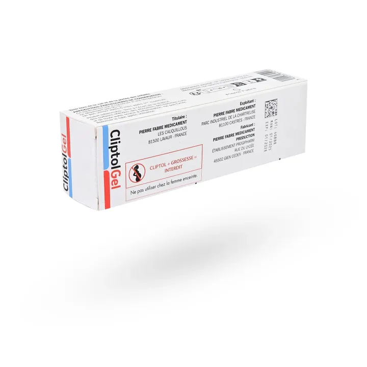 Cliptol gel tube de 50 g entorses et contusions | Pharmacie en ligne