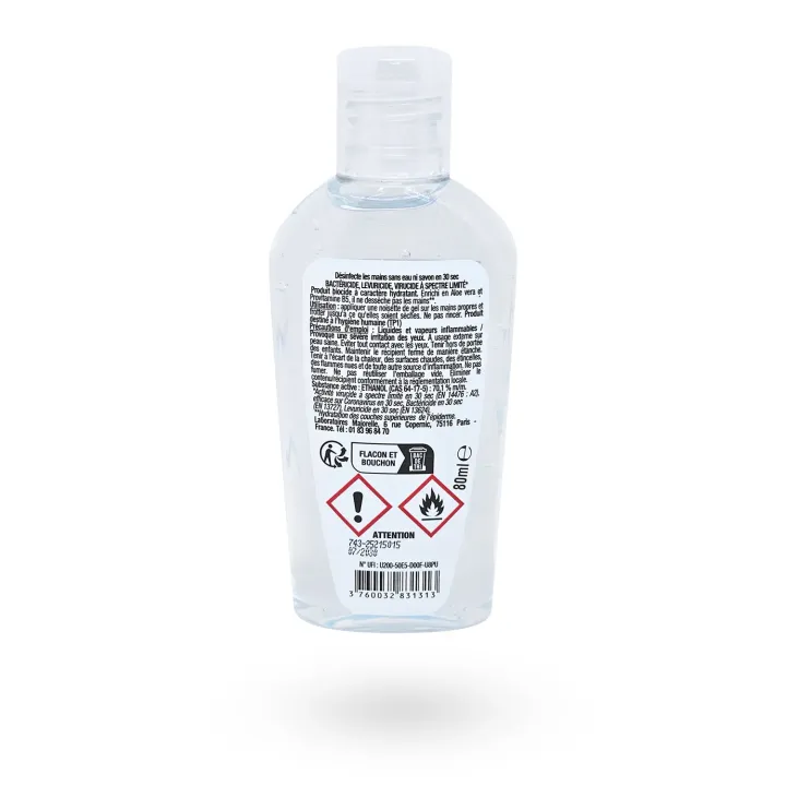 Assanis Gel Mains Hydroalcoolique 80 ml – Désinfectant Hydratant à l’Aloe Vera | Pharmacie en Ligne