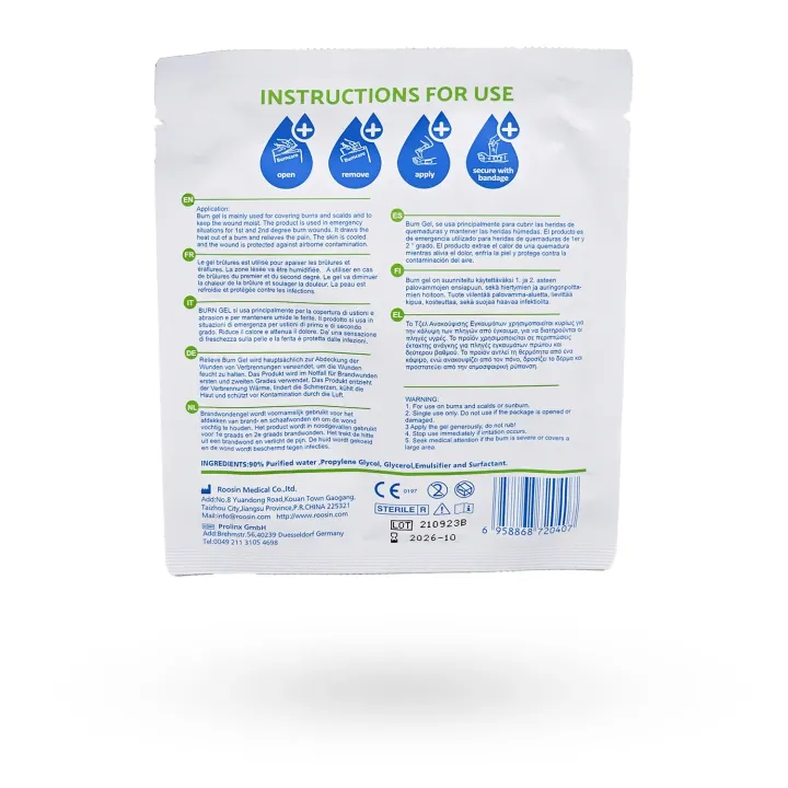 Burncare Relieve Burn Gel – Pansements brûlures | Pharmacie en ligne