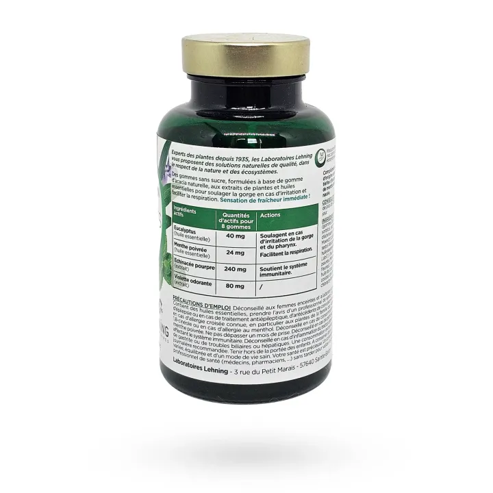 L52 Gommes Respiration Lehning 90 gommes à mâcher | Pharmacie en ligne
