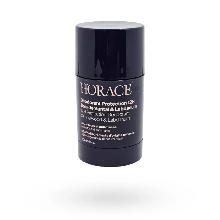 Horace déodorant homme protection 12h Bois de santal & Labdanum 50 ml
