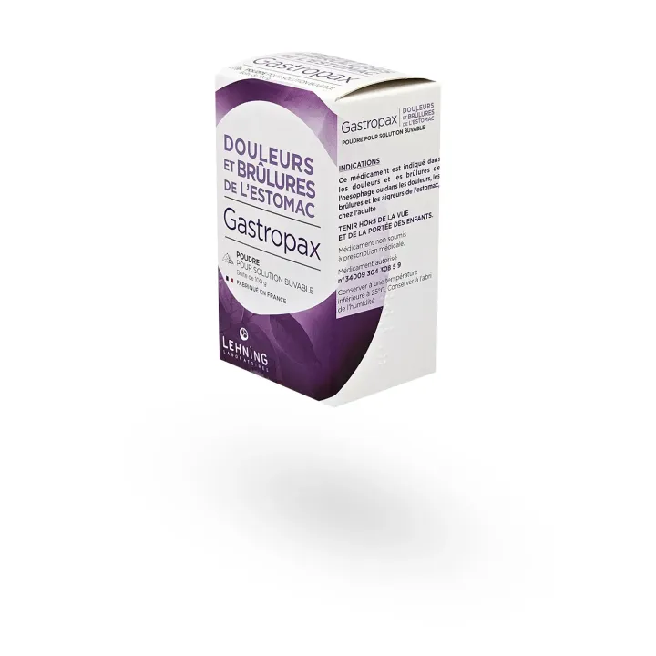 Gastropax douleurs et brûlures de l'estomac Lehning poudre 100 g | Pharmacie en ligne