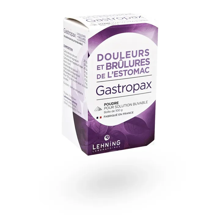 Gastropax douleurs et brûlures de l'estomac Lehning poudre solution buvable 100 g