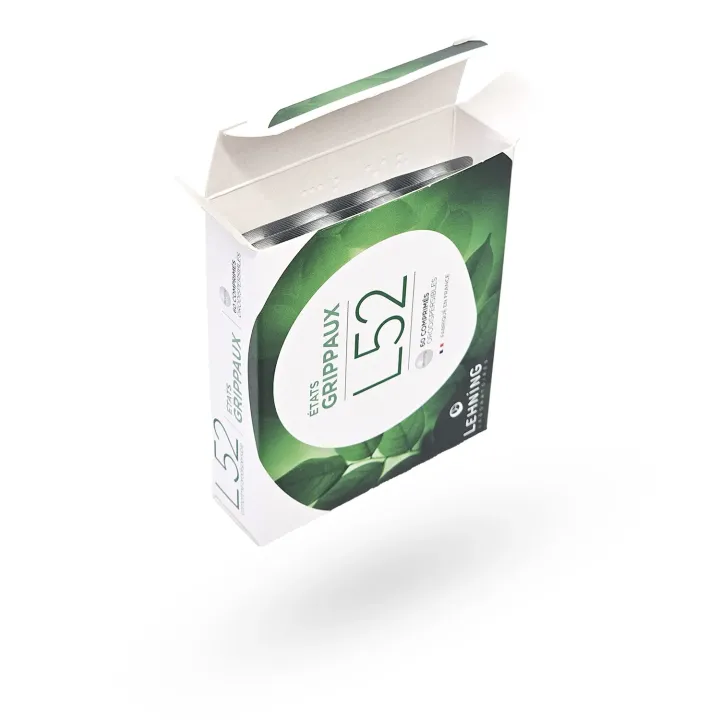 L52 états grippaux Lehning 60 comprimés orodispersibles | Pharmacie en ligne