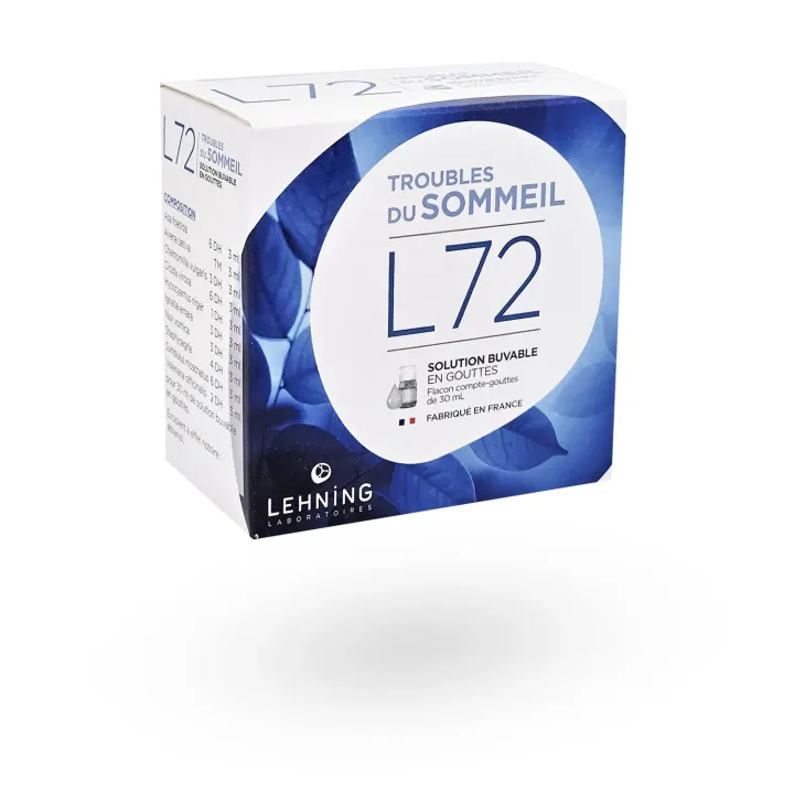 L72 Lehning troubles du sommeil 30 ml