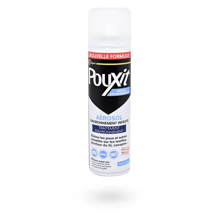 Pouxit spécial environnement spray anti-poux/lentes 250 ml