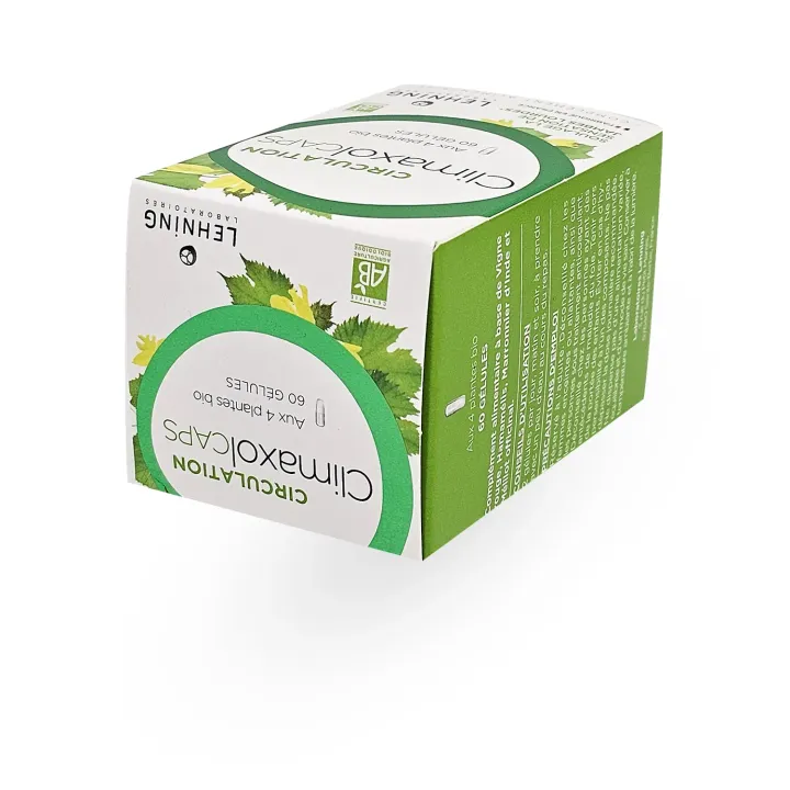 ClimaxolCAPS Circulation – Complément alimentaire bio jambes lourdes 60 gélules | Pharmacie en ligne