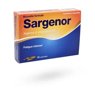 Sargenor fatigue intense Arginine & Vitamine B12 ampoules Sargenor fatigue intense Arginine & Vitamine B12 ampoules