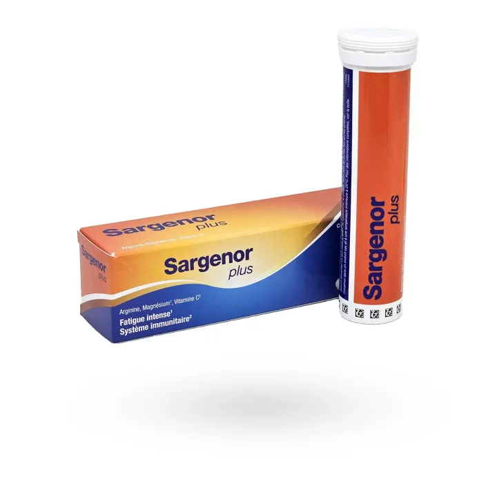 Sargenor Plus Fatigue & Système Immunitaire 14 comprimés effervescents – Énergie & Vitalité | Pharmacie en ligne