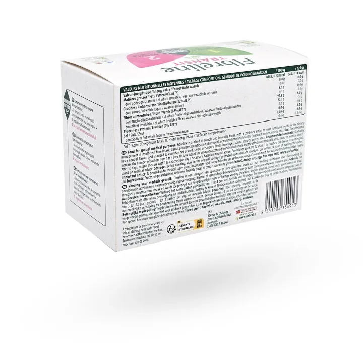 Fibreline Transit Double Action 15 sachets – Régule le transit et favorise le confort intestinal | Pharmacie en ligne