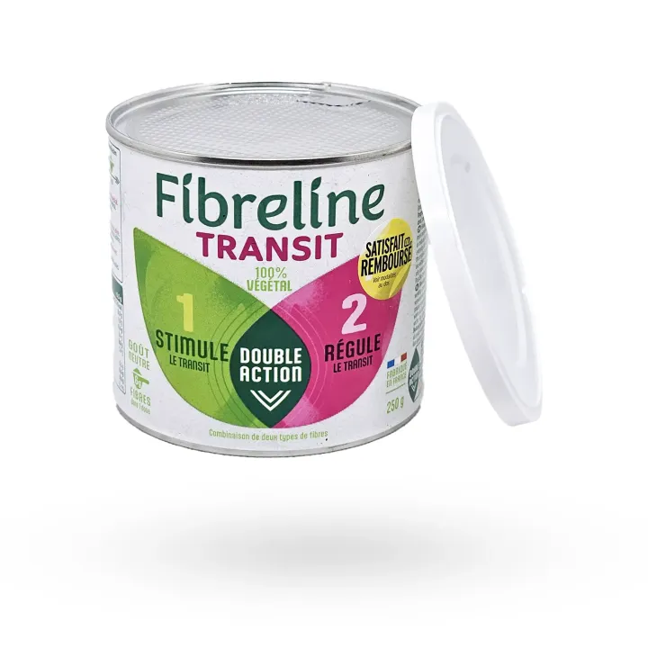 Fibreline Transit Double Action Pot 250 g – Régule le transit et améliore le confort intestinal | Pharmacie en ligne