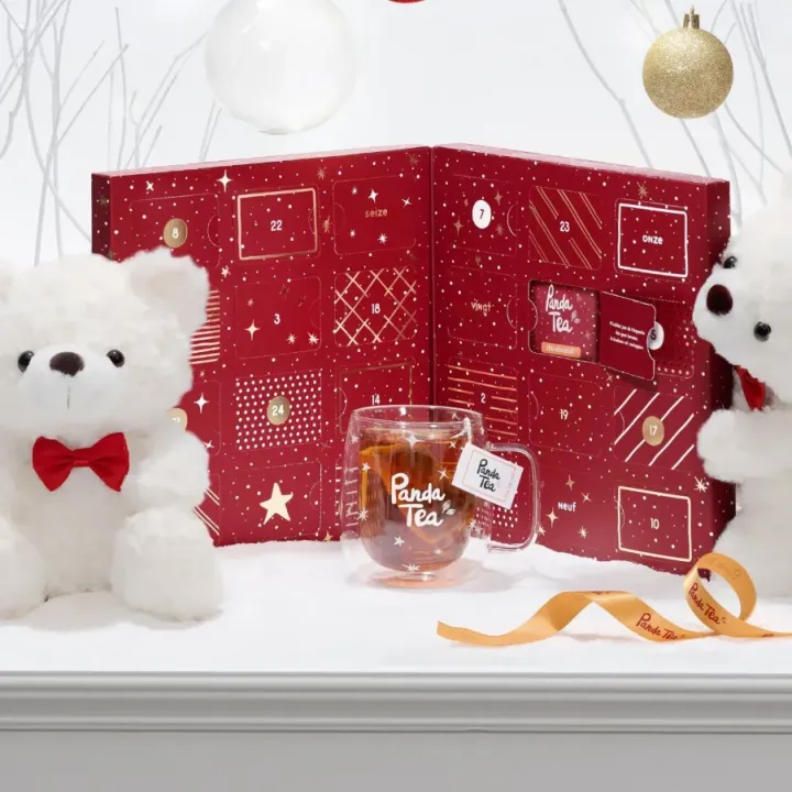 Calendrier de l’Avent Panda Tea 2025 – Thés et Infusions Bio Édition Limitée | Pharmacie en ligne