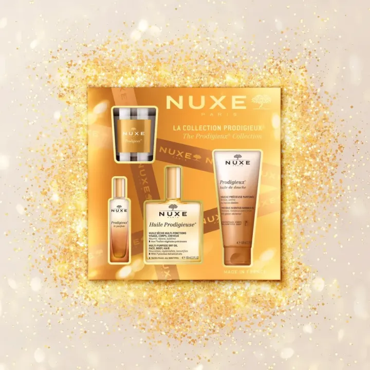 Coffret NUXE La Collection Prodigieux® 2025 – Routine beauté & bien-être femme | Pharmacie en ligne