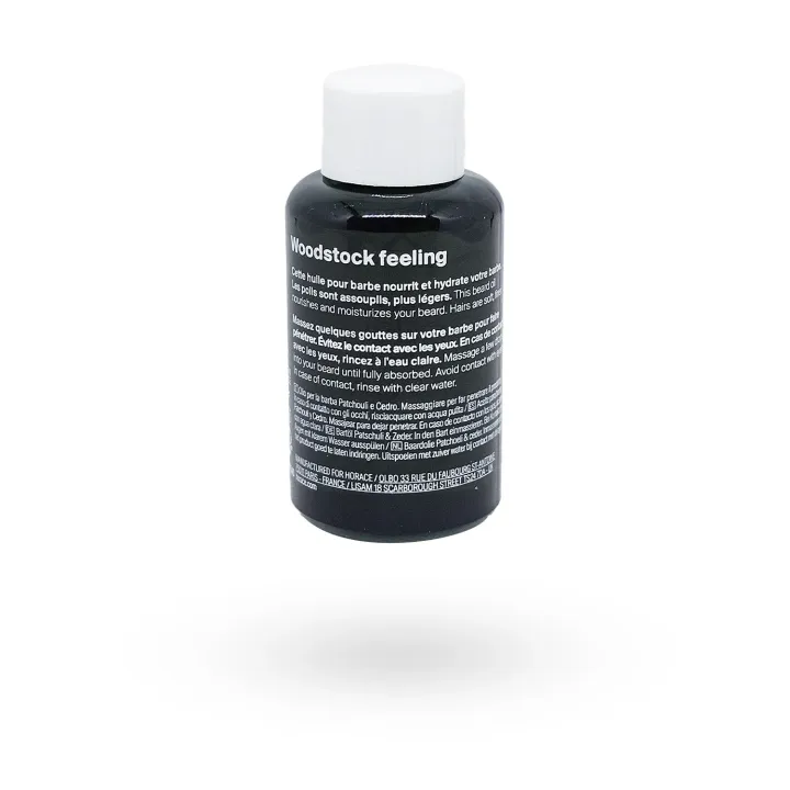 Huile pour la barbe Horace Ricin Patchouli & Cèdre 30 ml – Soin barbe naturelle et vegan | Pharmacie en ligne