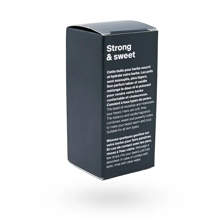 Huile pour la barbe Horace Ricin Tabac & Vanille 30 ml – Soin barbe naturelle & parfum boisé | Pharmacie en ligne