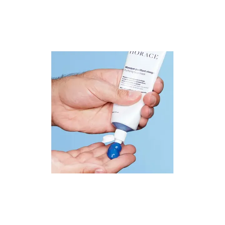 Horace Masque Purifiant Visage à l’Argile 75 ml – Soin visage détox naturel homme | Pharmacie en ligne