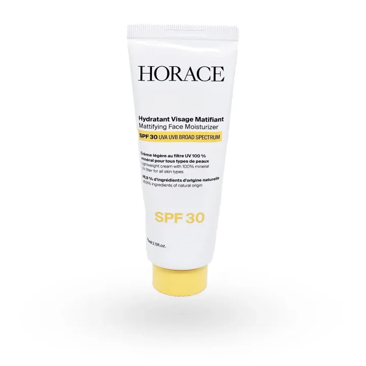 Horace hydratant visage matifiant SPF 30 crème légère 75 ml