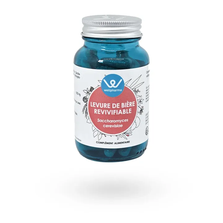 Levure de bière revivifiable Wellpharma 60 gélules