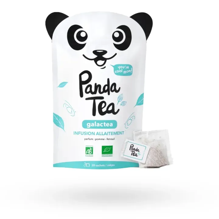Panda Tea Galactea infusion allaitement pomme & fenouil 28 sachets