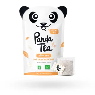 Panda Tea Slim tea thé vert minceur ananas & papaye 28 sachets