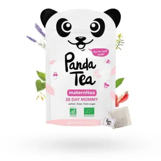 Panda Tea Maternitea infusion maternité fraise & fruits rouges 28 sachets