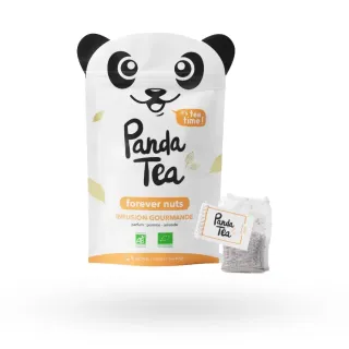 Panda Tea Forever nuts infusion gourmande pomme & amande 18 sachets