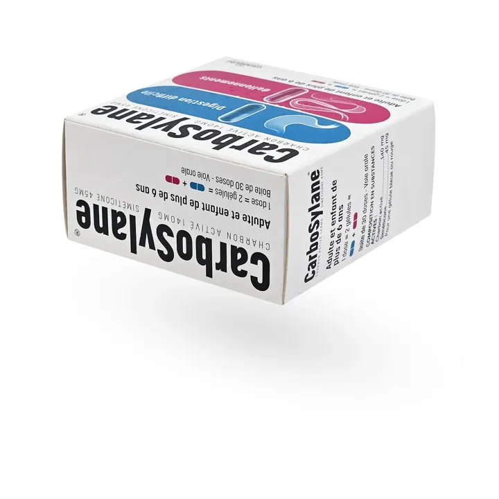 Carbosylane 60 gélules (30 doses) – Ballonnements et troubles digestifs | Pharmacie en ligne