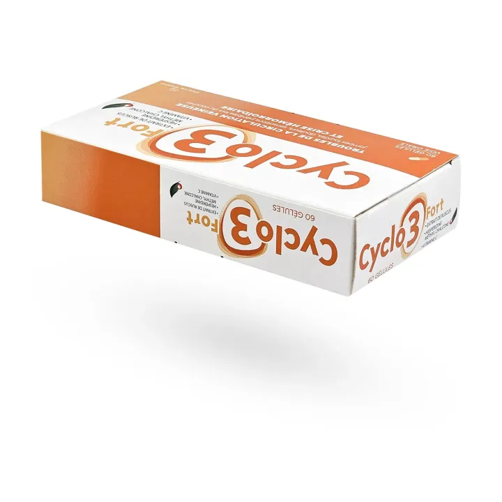 Cyclo 3 Fort jambes lourdes 60 gélules | Pharmacie en ligne