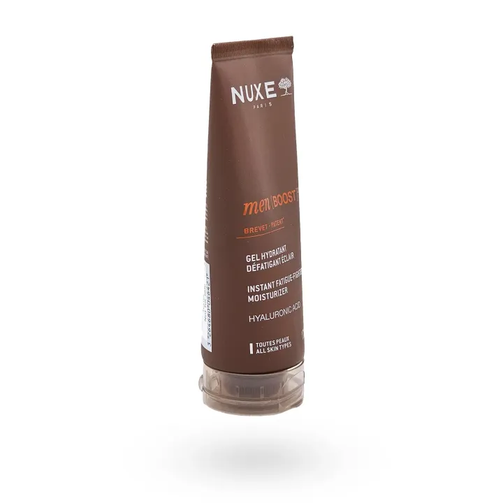 NUXE Men [BOOST]³ Gel Hydratant Défatigant Éclair 50 ml | Soin Visage Anti-Fatigue & Hydratant Homme
