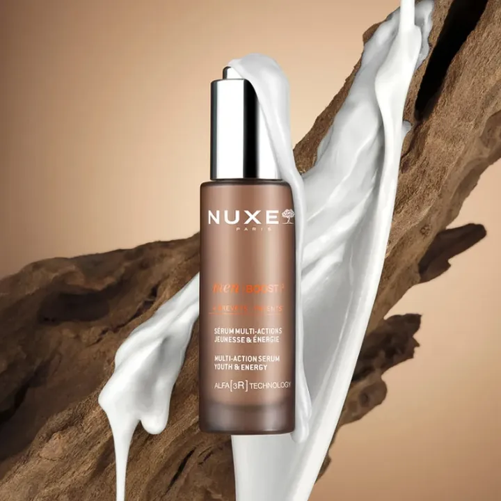 NUXE Men [BOOST]³ Sérum Jeunesse & Énergie 30 ml | Sérum Anti-Âge Homme