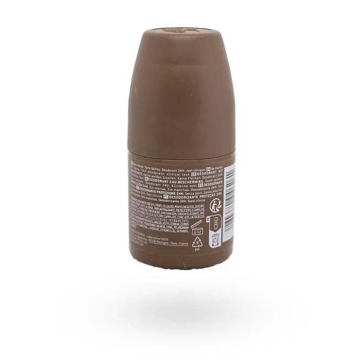 NUXE Men [BOOST]³ Déodorant Protection 24H Roll-On 50 ml | Déodorant Naturel & Sans Traces