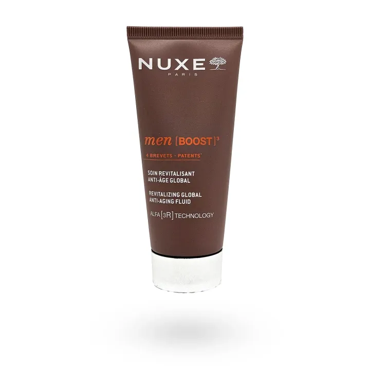 NUXE Men [BOOST]³ Soin Revitalisant Anti-Âge Global 50 ml | Soin Anti-Rides & Fermeté Homme