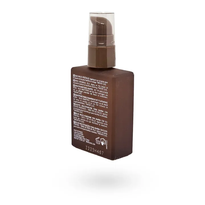 NUXE Men [BOOST]³ Huile Barbe Multi-Fonctions 30 ml | Nourrit, Discipline & Adoucit