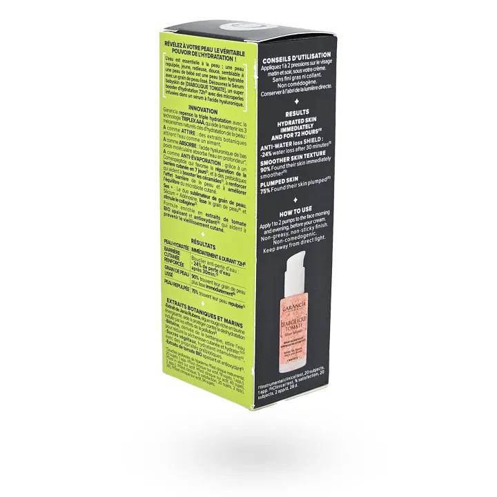 Garancia Diabolique Tomate Sérum Babyskin Hydratation 72h 30 ml | Soin Lissant et Repulpant – Pharmacie en Ligne