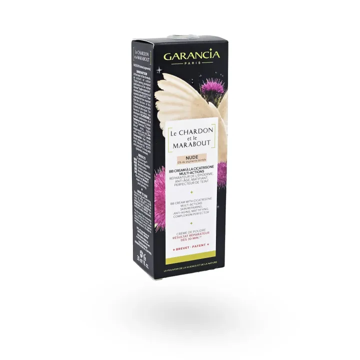 Garancia Le Chardon et le Marabout BB Cream Cicatrisone Nude 30 ml – Soin réparateur & teint parfait
