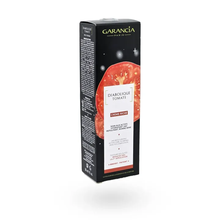 Garancia Diabolique Tomate Crème Riche 24 h – Crème hydratante peaux sèches 30 ml | Pharmacie en ligne