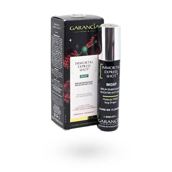 Garancia Immortal Express Shot MG6P sérum énergisant 15 ml