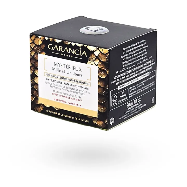 Garancia Mystérieux Mille et Un Jours Émulsion légère – Soin anti-âge global peaux mixtes 30 ml | Pharmacie en ligne