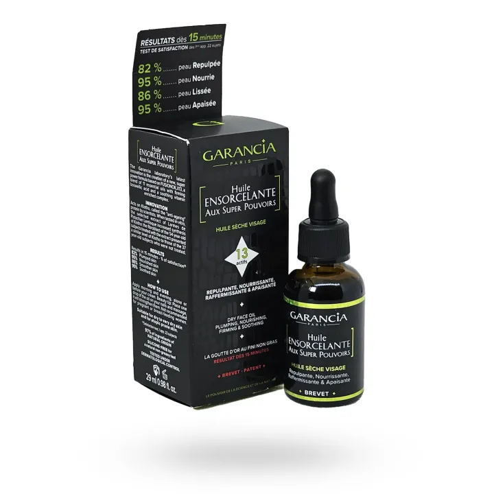 Garancia Huile ensorcelante aux supers pouvoirs huile sèche visage repulpante 29 ml